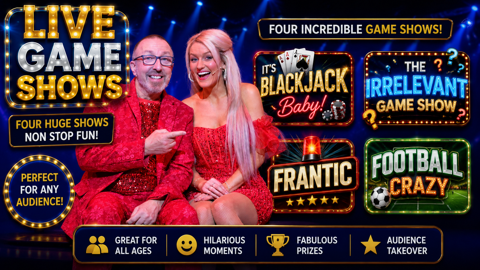 Live Game Shows and TV Formats